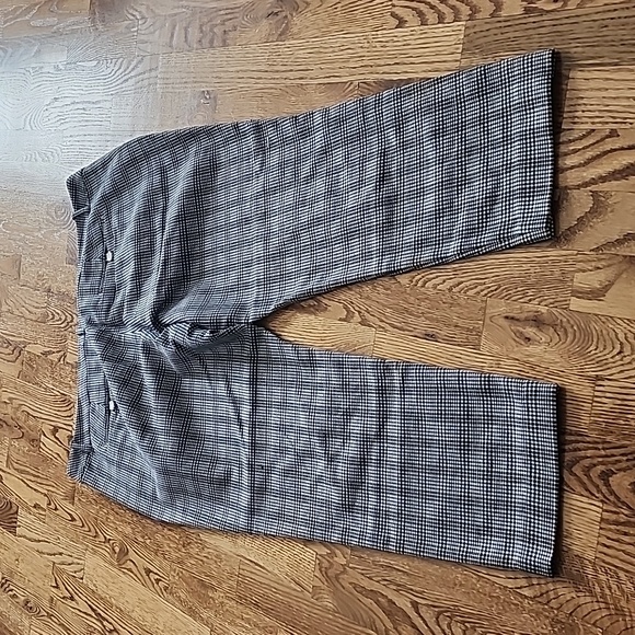 (16) Merona Stretch Tartan Trousers Slim Fit Business Casual Straight Leg - Picture 8 of 8